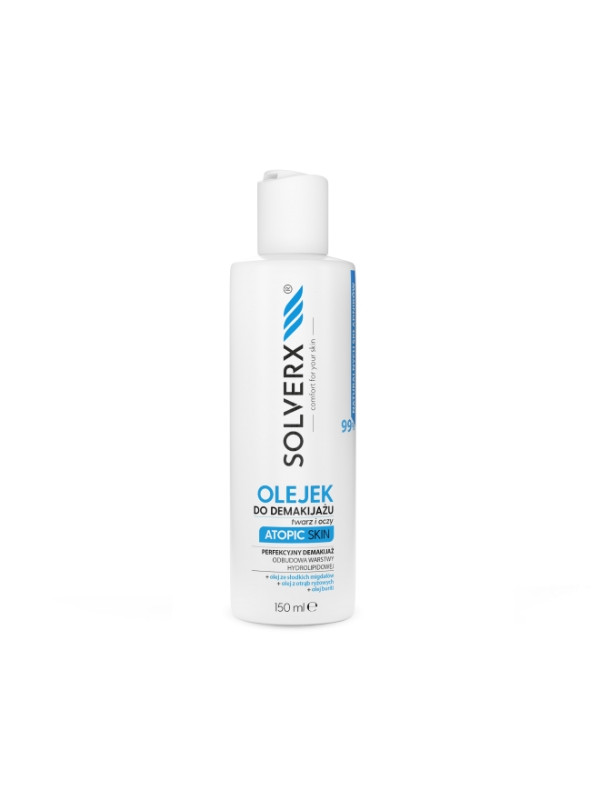 Solverx Atopische Huid Make-up verwijderende olie voor atopische huid 150 ml