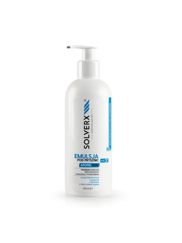 Solverx Atopic Skin Shower emulsion for atopic skin 250 ml