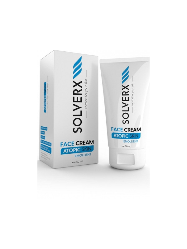 Solverx Atopic Skin Gezichtscrème voor atopische huid 50 ml