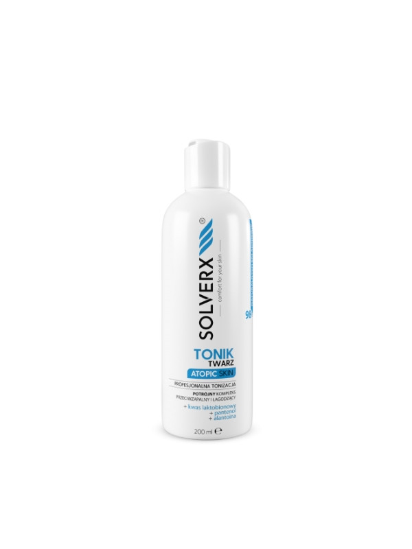 Solverx Atopic Skin Kalmerende gezichtstonic voor de atopische huid 200 ml