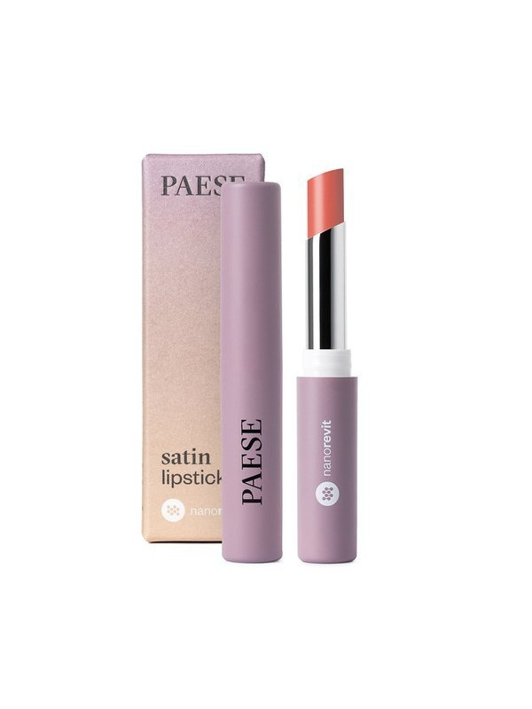 Paese Nanorevit satijnen lippenstift /21/ Soft Peach 2,2 g