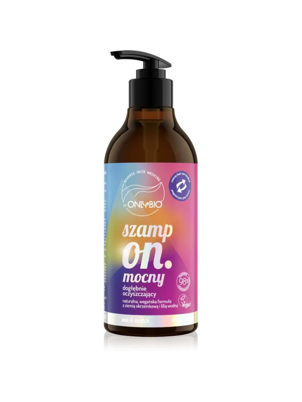 ONLYBIO Reverse Washing Haarshampoo Sterke Diepe Reiniging 400 ml