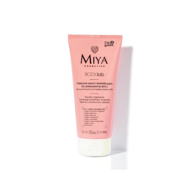 Miya Cosmetics BODY .lab Revitalizing body oil Serum for dry skin 200 ml