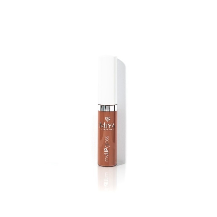 Miya Cosmetics myLIPgloss natural moisturizing Lip gloss with oils, waxes and vitamins Nude 9 ml