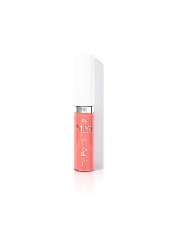 Miya Cosmetics myLIPgloss natuurlijke hydraterende lipgloss met oliën, wassen en vitaminen Pure Rose 9 ml