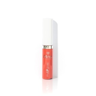 Miya Cosmetics myLIPgloss natural moisturizing lip gloss with oils, waxes and vitamins Rosé 9 ml