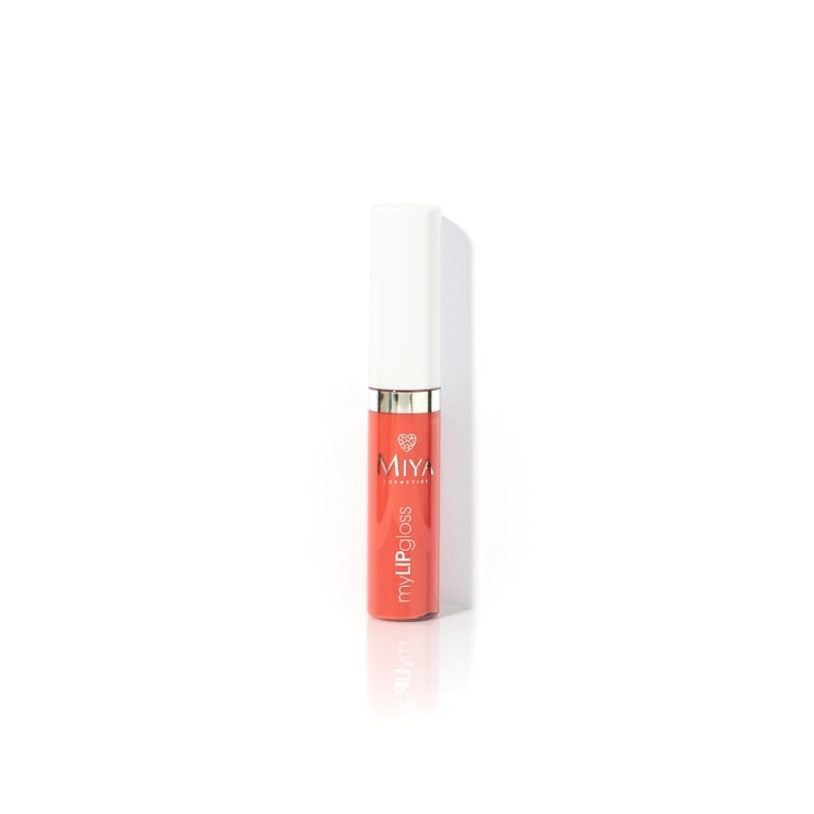 Miya Cosmetics myLIPgloss natural moisturizing lip gloss with oils, waxes and vitamins Rosé 9 ml