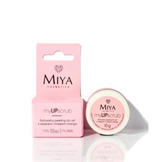 Miya Cosmetics myLIPscrub natuurlijke Peeling met oliën en Mango 10 gMiya