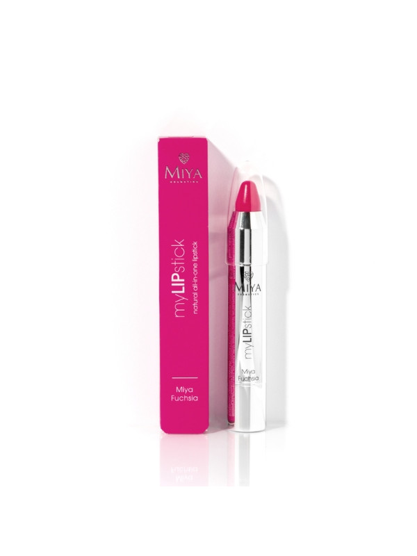 Miya Cosmetics myLIPstick natuurlijke voedende lipstick All-in-one Fuchsia 2, 5 g