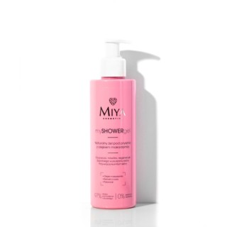 Miya Cosmetics mySHOWERgel natural Shower Gel with Macadamia Oil 190 ml