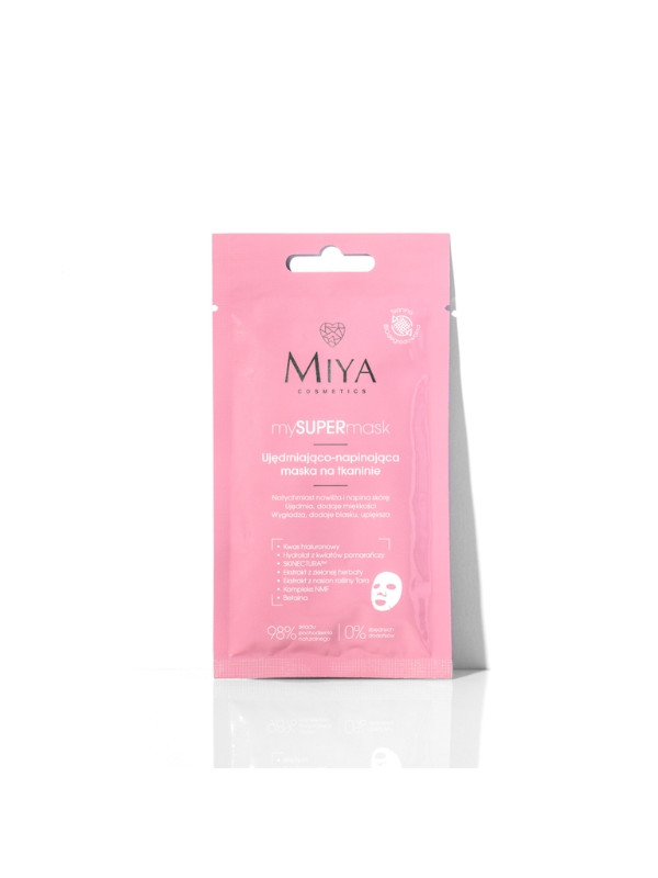 Miya Cosmetics mySUPERmask firming and tightening face mask in fabric 1 piece