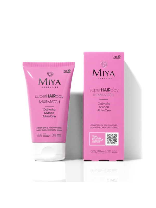 Miya Cosmetics superHAIRday All-in-On wasbare conditioner 150 ml