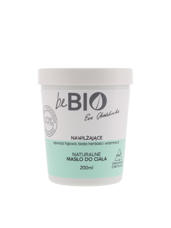 beBIO Ewa Chodakowska Natural Moisturizing Body Butter Opunca Figowa, White Tea, Vitamin E