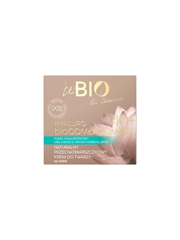 beBIO Ewa Chodakowska Hyaluro BioRejuvenation 40+ naturel Dagcrème 50 ml