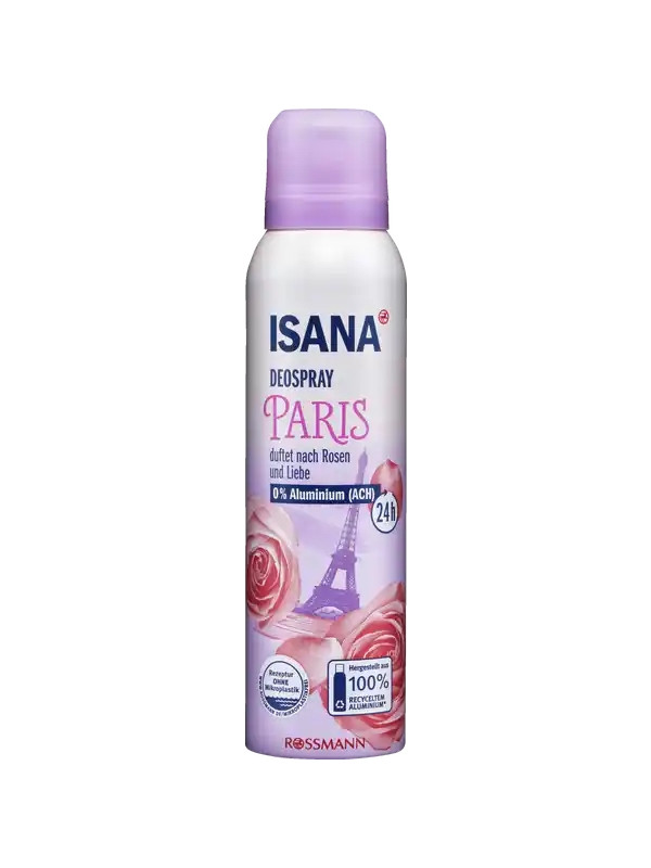 Isana Spray Deodorant Paris 150 ml