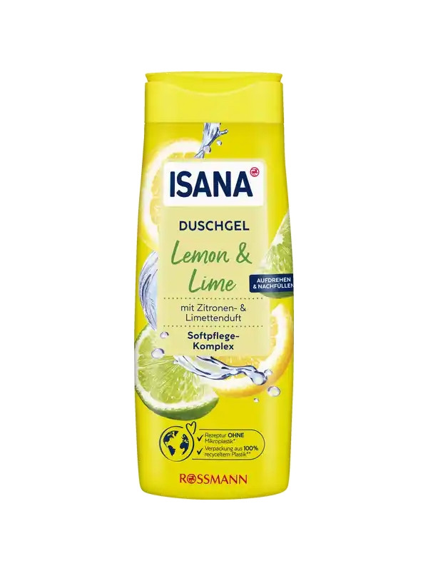 Isana Douchegel Lemon & Lime 300 ml