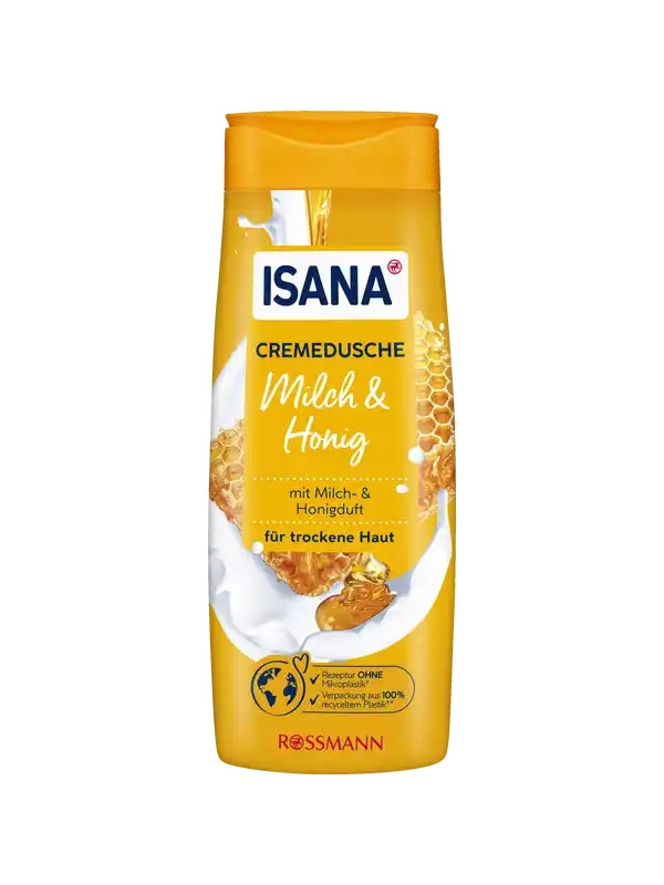 Isana Cream Milch & Honig Shower Gel 300 ml