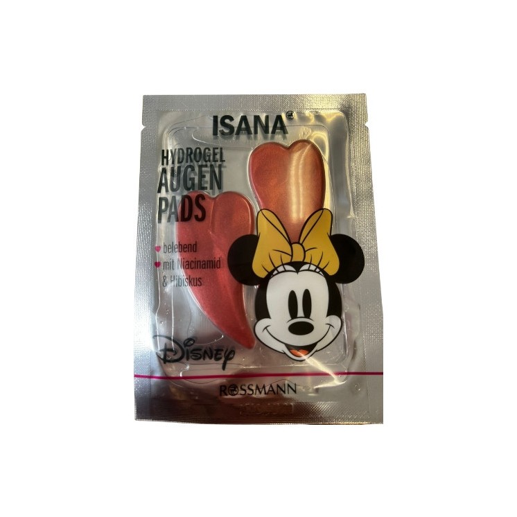 Isana hydro Gel Oogkussentjes Disney Minnie Mouse 2 stuks