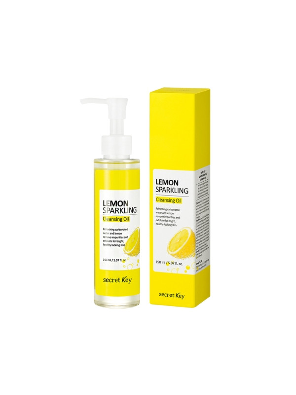 Secret Key Lemon Sprankelende Citroen Make-up Remover Olie 150 ml