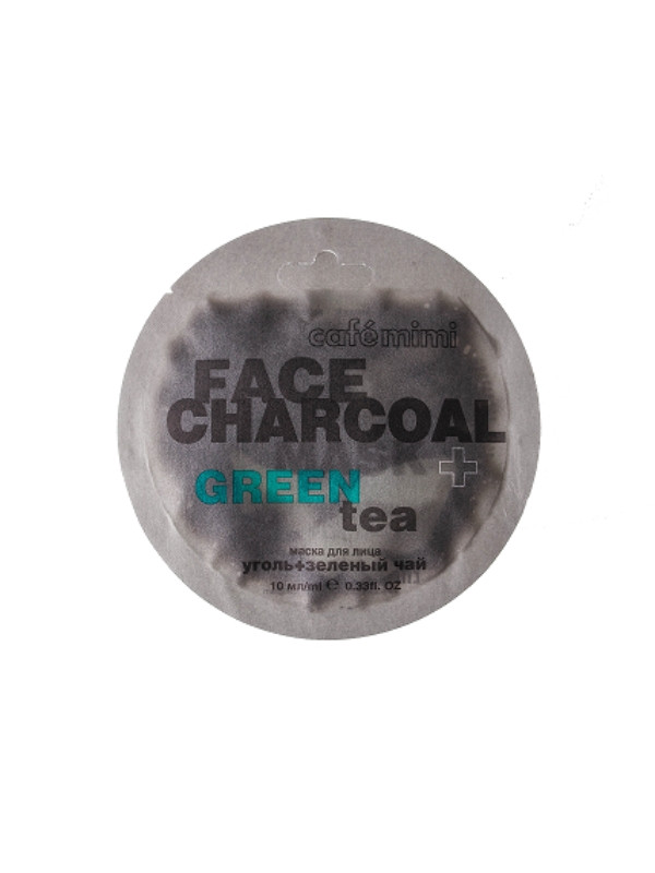 Cafe Mimi Face Mask Bamboo Charcoal and Green Tea 10 ml ( 30-08-2023 )