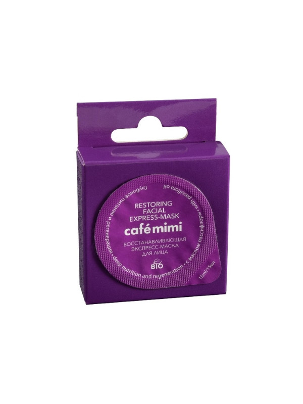 Cafe Mimi Express Gezichtsmasker Voeding en Regeneratie 15 ml