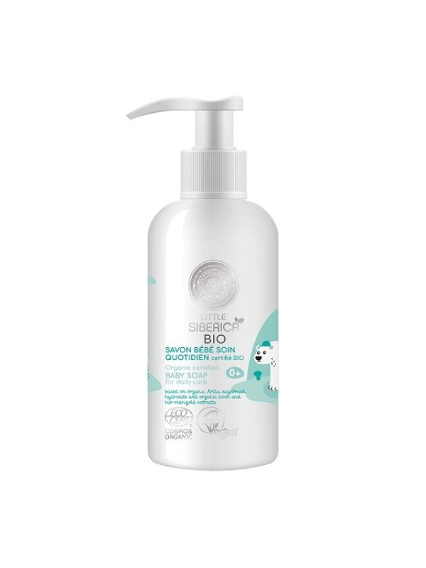 Little Siberica Bio vegan Zeep voor kinderen voor de dagelijkse verzorging 250 ml