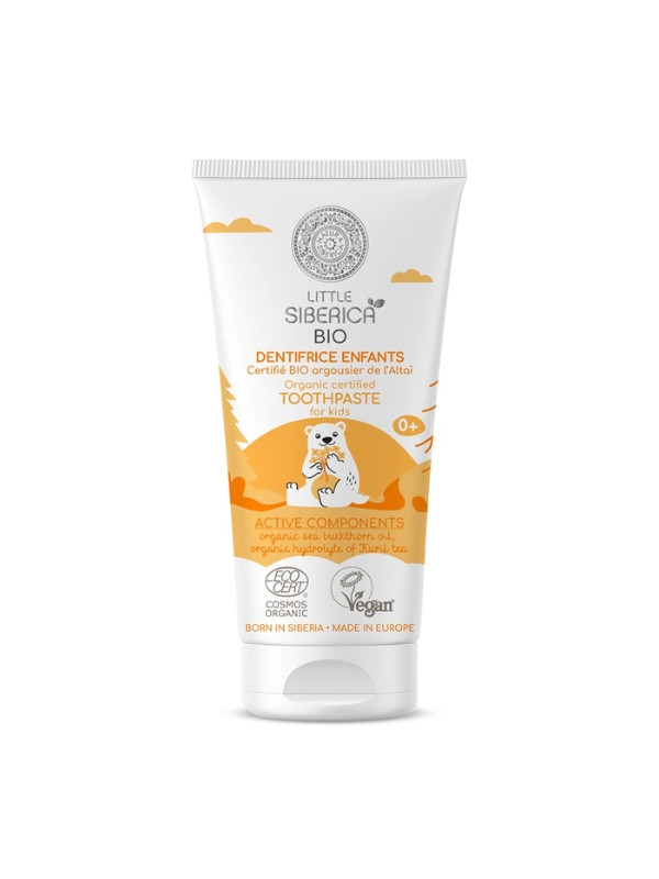 Little Siberica Bio limited Toothpaste for children with sea buckthorn Altai 60 g