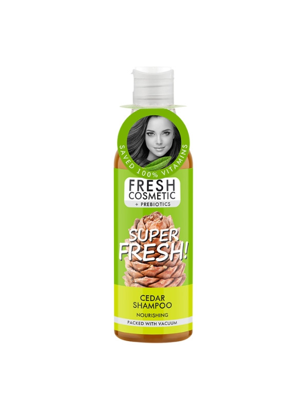 FitoKosmetik Fresh Cosmetic Nourishing Hair Shampoo Cedar 245 ml