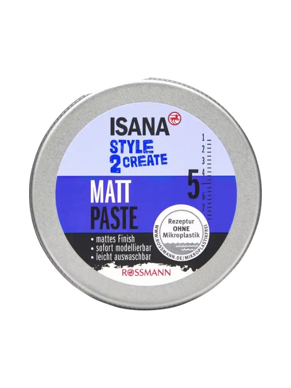 Isana Matting Hair Styling Paste Style2Create 100 ml