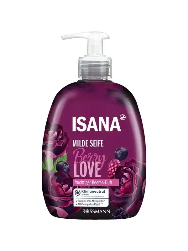 Isana mild Berry Love hand soap 500 ml