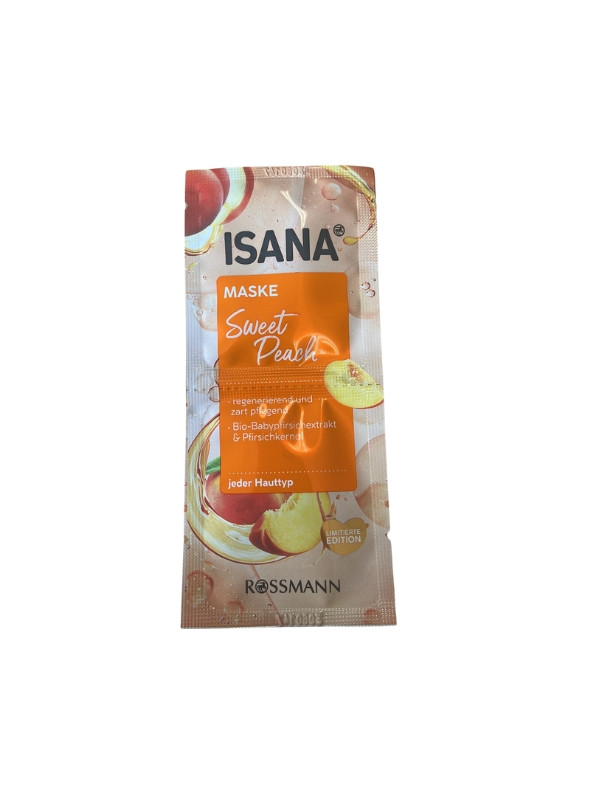 Isana Sweet Peach face mask 2x8 ml