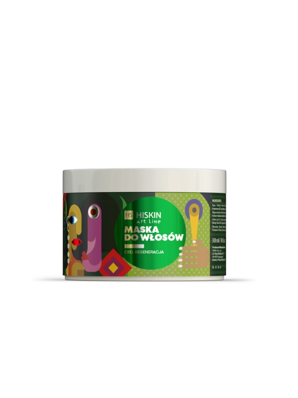 HiSkin Art Line Smoothing CBD Haarmasker & Regeneratie 300 ml