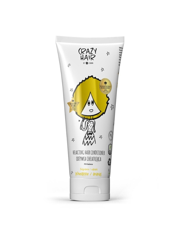 HiSkin Crazy Hair Pinacolada chelerende haarconditioner 250 ml