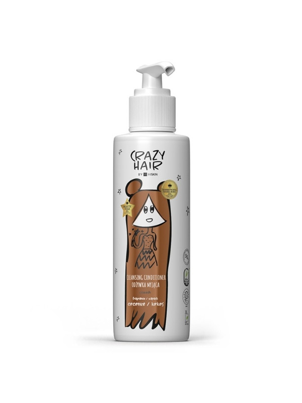 HiSkin Crazy Hair Coconut wasbare haarconditioner 300 ml