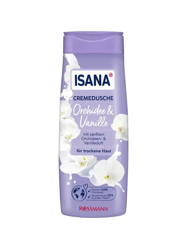 Isana Crème Douchegel Orchideeën & Vanille 300 ml