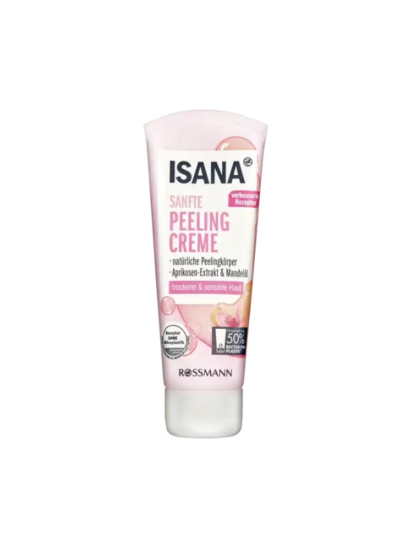 Isana delicate peeling face cream 75 ml