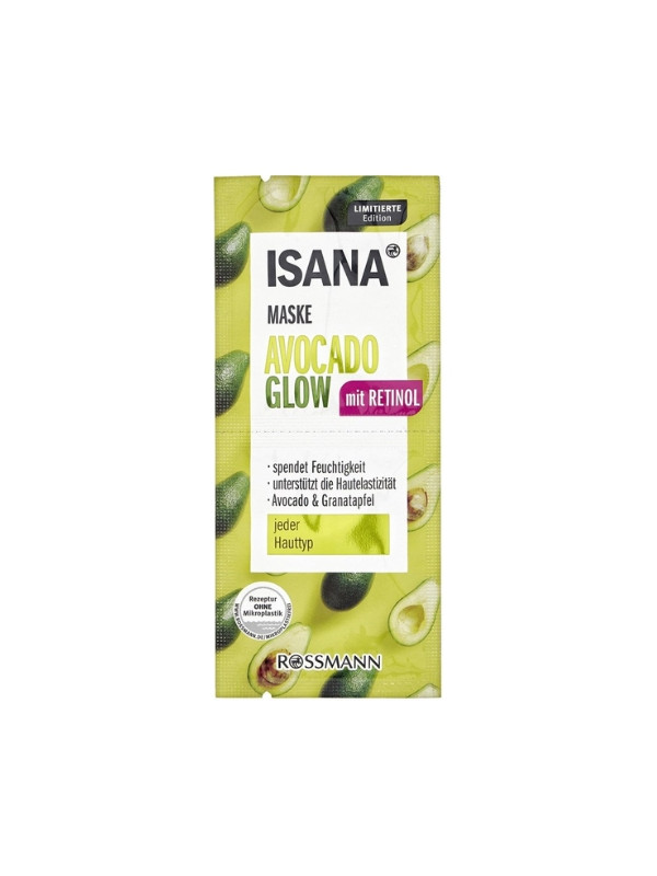 Isana Avocado Glow Face Mask