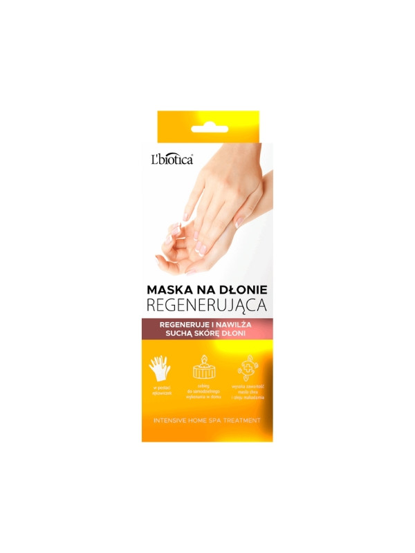 L'biotica regenerating hand mask 1 piece