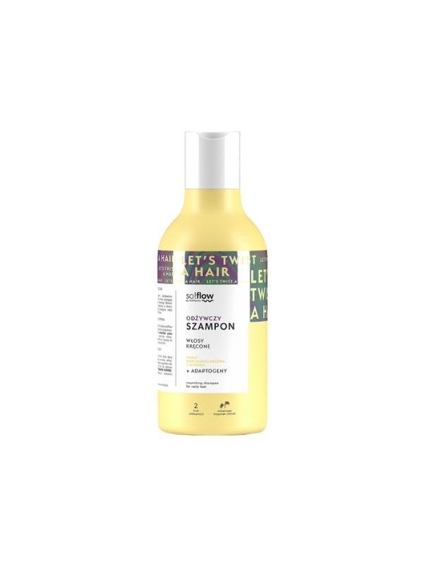 Vis Plantis so!flow voedende shampoo voor krullend haar 400 ml