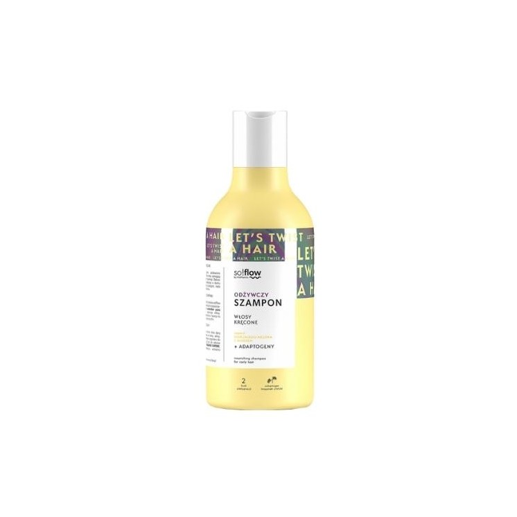 Vis Plantis so!flow voedende shampoo voor krullend haar 400 ml