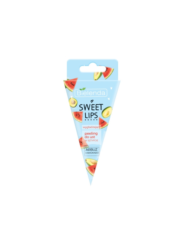 Bielenda Sweet Lips Smoothing Watermeloen en Avocado Lip Peeling 4,3 g