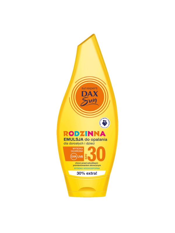 Dax Sun family Sunbathing emulsion for children and adults SPF30 250 ml