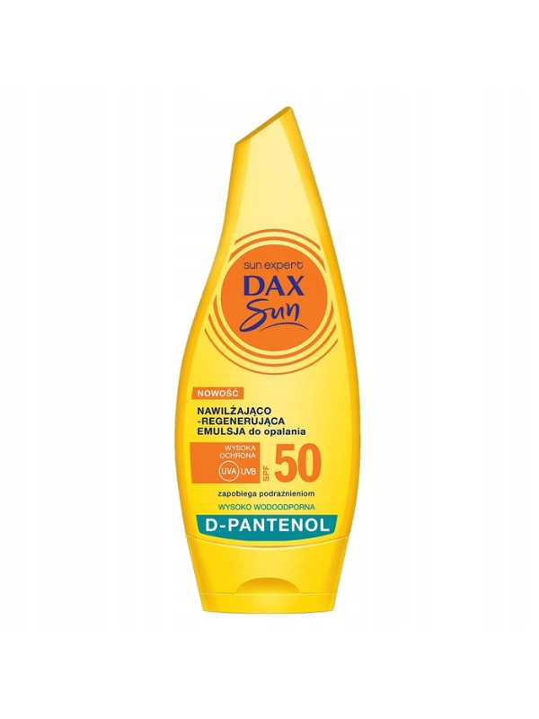 Dax Sun hydraterende en regenererende zonnebrandcrème SPF50 D- Pantenol 175 ml