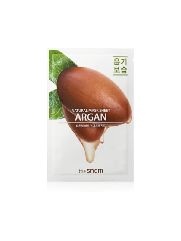 The Saem natural face mask on Argan fabric 21 ml