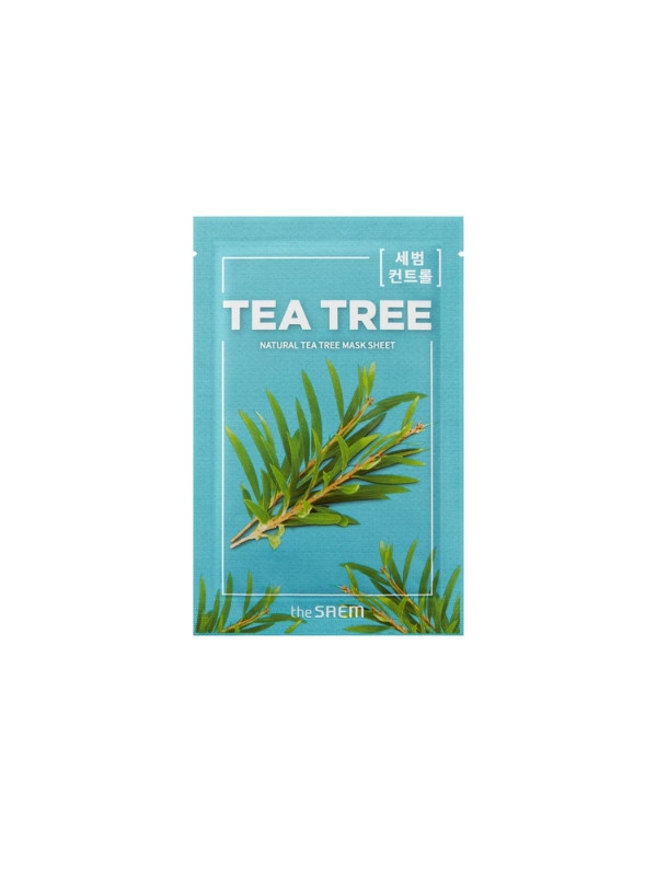 The Saem natural face mask on fabric Tea tree 21 ml