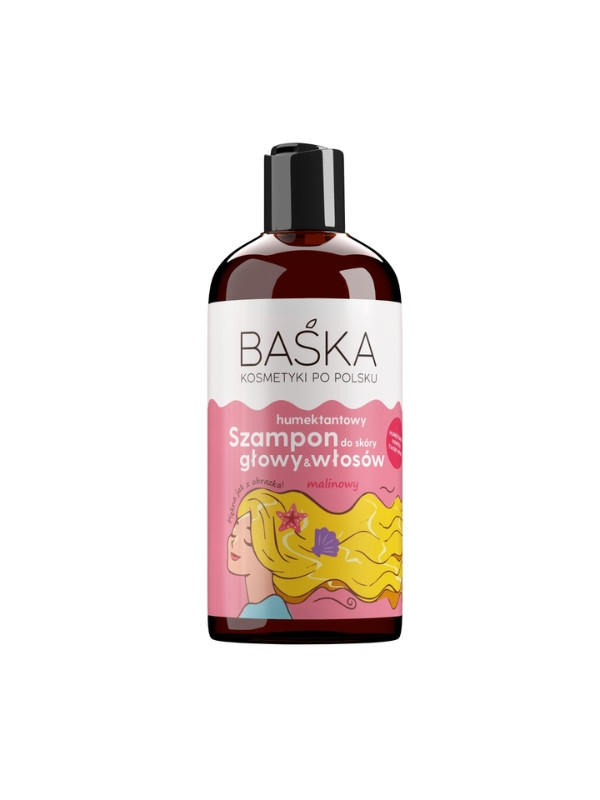 Baśka Humectant Haarshampoo Framboos 500 ml