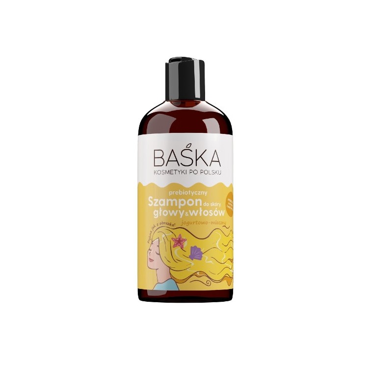 Baśka prebiotic hair shampoo Yoghurt-milk 500 ml