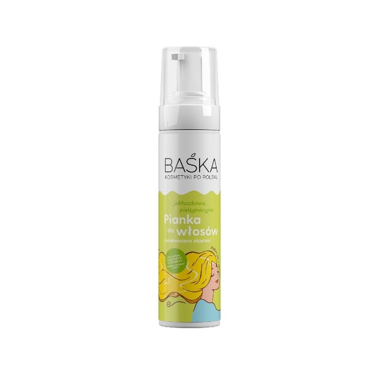 Baśka Volume-increasing hair mousse Apple