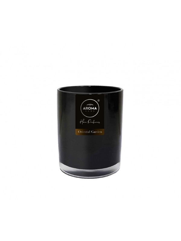 Aroma Home Black Series Oriental Garden geurkaars 155 g