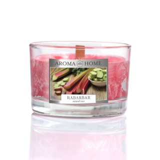 Aroma Home Unique Fragrance Rhubarb scented candle 115 g